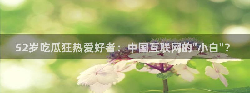 51cg1.ct吃瓜：52岁吃瓜狂热爱好者：中国互联网的\